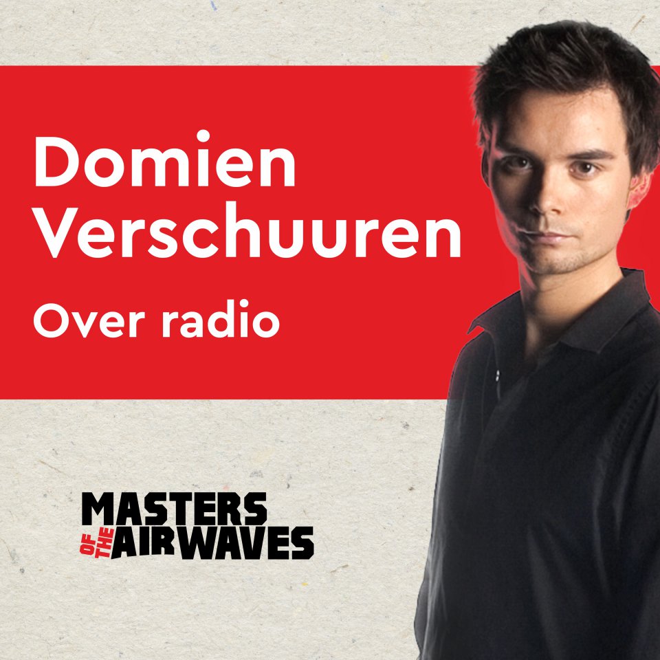 Omslagfoto van Domien Verschuuren over Radio