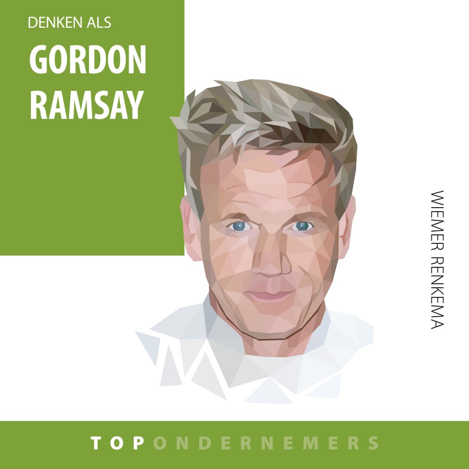 Omslagfoto van Denken als Gordon Ramsay